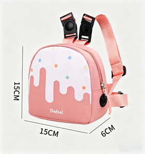 Fashion Cute Dog Self <b>Backpack</b> Lightweight Portable Pet Snack Bag - Product Image 2