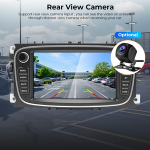 เครื่องเล่นมัลติมีเดีย Android 14 รุ่นที่ดีที่สุด รองรับ GPS WiFi Carplay สำหรับรถยนต์ Ford Focus 2 ปี 2008-2011 S-Max Mondeo Galaxy C-Max วิทยุติดรถยนต์ - Product Image 5