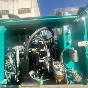 Excavatrice sur chenilles d'occasion KOBELCO SK75mini 7,5 tonnes 90% neuve Excavatrice sur chenilles KOBELCO SK75 Matériel de construction d'occasion fabriqué au Japon - Product Image 3