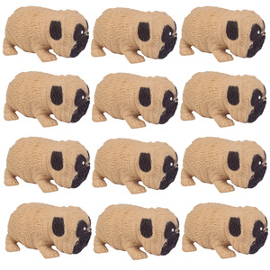 2025 Squeeze Toys Unzip the Dog Stress Reliever Elastic Stretch Deformation Pug Decompression <b>Rebound</b> Toy - Product Image 2