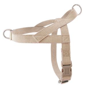 環境にやさしいヘンプペット製品プラスチックバックル付きクイックフィットドッグハーネス - Product Image 5