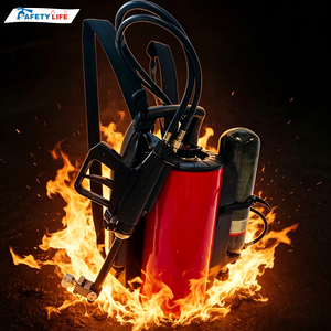 Estintore a Zaino per Incendi Boschivi, Attrezzatura Portatile per la Protezione Antincendio con Pompa ad Acqua Nebulizzata per Esterni - Product Image 6