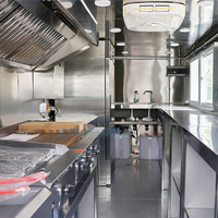 Camioneta de Comida Comercial de 16 pies, Remolque de Comida Móvil con Cocina Completa para Tacos, BBQ, Café, Hot Dogs