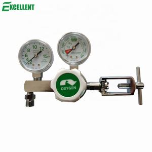 Precio del regulador de oxígeno médico de índice Pin CGA870 para tanque de oxígeno grande, regulador de oxígeno de latón - Product Image 3