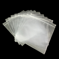 Venta al por mayor de alta calidad de embalaje Ziplock bolsa transparente hueso PE bolsa con cremallera