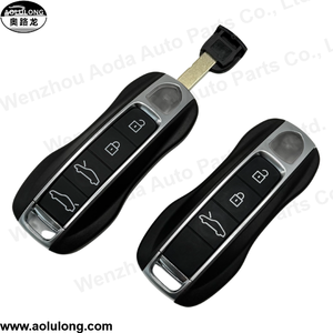 Venta al por mayor 3 botones Smart <span class=keywords><strong>Remote</strong></span> Car Keys Shell Vehicle Keys para Porsche - Product Image 4