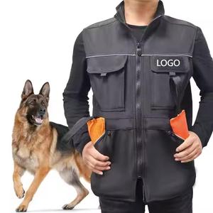 Chaleco multifuncional antiarañazos para entrenamiento de perros para pastores alemanes/Malinois/<span class=keywords><strong>Doberman</strong></span>, equipo de trabajo resistente a mordeduras con bolsa de pelota - Product Image 1