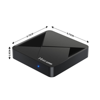 HS86 MINI 14 Quad-Core 32bit Cortex-A53 RK3518 Dukungan 4K BT5.4 Smart Android TV Box