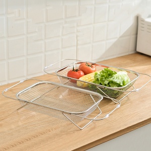Cesta escurridora de acero inoxidable para fregadero de cocina, <span class=keywords><strong>escurridor</strong></span> extensible para Washlet, <span class=keywords><strong>vajilla</strong></span> multifuncional y <span class=keywords><strong>escurridor</strong></span> de palillos - Product Image 2