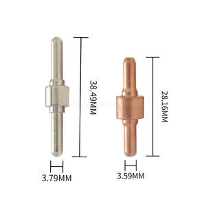 PT31 pas cher <span class=keywords><strong>prix</strong></span> <span class=keywords><strong>Plasma</strong></span> cuivre électrode 18205 35/50A et buse en laiton <span class=keywords><strong>Plasma</strong></span> consommables - Product Image 5