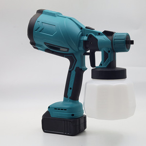Herramientas de pintura eléctrica de alta presión, pistola pulverizadora de pintura de látex recargable, boquilla de 1,3mm, proveedor de pintura de látex de litio para el hogar - Product Image 2