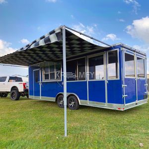 Nuevo Diseño de Carrito de Comida Móvil para Catering Callejero, Totalmente Equipado para Bebidas, Té de Burbujas y Otros Alimentos - Product Image 4