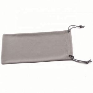 Bolsa para Gafas de Sol Personalizada con Logotipo, Bolsa de Microfibra Negra y Blanca de Alta Calidad para Gafas de Sol con Logotipo Personalizado al por Mayor - Product Image 5