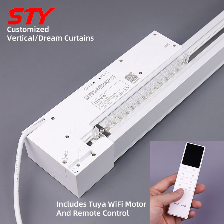 NOVO Customized Vertical Blinds Tuya Intelligence