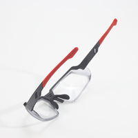 Lunettes de sport polarisées TR90 avec logo personnalisé pour la protection des yeux en extérieur, anti-buée, coupe-vent, pour le ski, la course, les sports tactiques