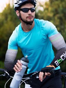 Custom Printed Eco-Friendly Spandex/Polyester Unisex Seamless Sports <b>Arm</b> <b>Sleeve</b> Sets Quick-Dry Anti-Bacterial Outdoor Cycling - Product Image 2