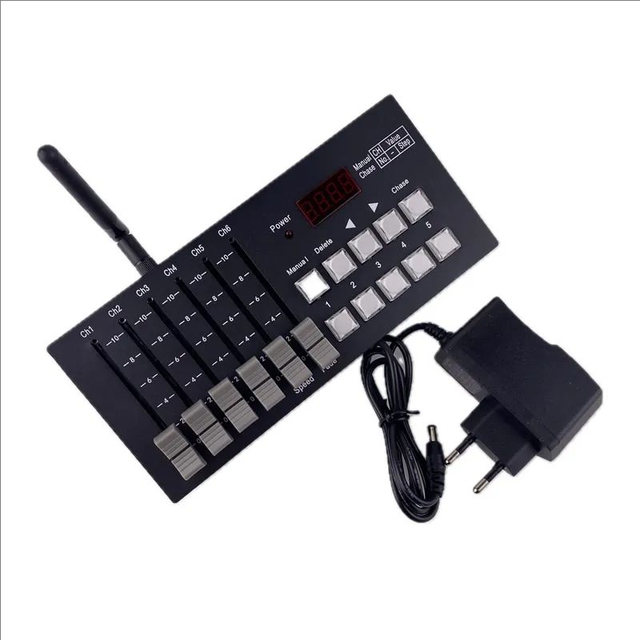 Wireless WIFI LED Battery Par Light with Mini Wireless DMX Controller