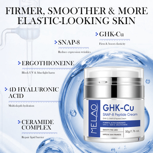 Crème GHK-CU Snap 8 pour le soin de la peau du visage, à l'acide hyaluronique de haute pureté, qualité cosmétique, anti-rides, hydratante, raffermissante et réparatrice - Product Image 5