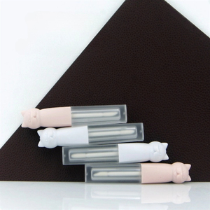 Capuchon de tête de chat carré semi-transparent de haute qualité de luxe brillant à lèvres liquide fard à paupières <span class=keywords><strong>tube</strong></span> vide disponible maintenant - Product Image 3