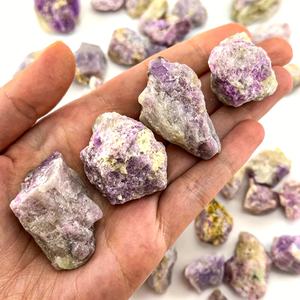 Piedra Natural de Hackmanita en Bruto al por Mayor, con Fuerte Respuesta a Luz UV, para Colección, Decoración de Hogar, Oficina y Peceras - Product Image 6