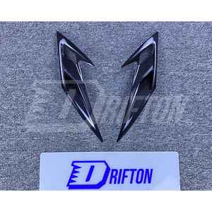 Ventilaciones de guardabarros delanteros de fibra de carbono agresivas para Ferrari F8 Tributo Spider 2019-2022 - Product Image 3