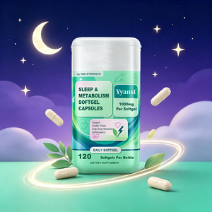 Capsules molles Sommeil et Métabolisme 1000mg 120 unités – Favorise un sommeil de qualité, améliore les performances métaboliques du corps, équilibre quotidien et nocturne - Product Image 6