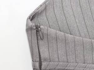 KAR & OT ZA 2025 otoño recién llegados <span class=keywords><strong>mujer</strong></span> Sexy Halter a rayas cuello Halter <span class=keywords><strong>chaleco</strong></span> Top 3152147 - Product Image 6