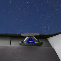 VENDAR Éclairage LED de voiture, haut-parleur tweeter de remplacement, compatible Audi A4 A5D 17-24, éclairage intérieur du tableau de bord, 32 couleurs, éclairages de tuning 12V