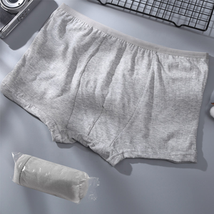 Sous-vêtements jetables respirants en coton pour hommes personnalisés Caleçons de voyage pour spa - Product Image 2