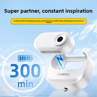 Caméra d'action compacte avec écran de 0,96 pouces, idéale pour le vlogging et les sports, enregistreur portable pour poitrine/cou, compatible cartes MicroSD/TF, pour étudiants et enfants
