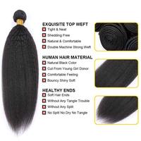 Extensions de cheveux humains vierges indiens de qualité 8A, bouclés, pour femmes, tissage de cheveux, 100 grammes