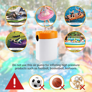 बहुक्रियाशील एयर पंप ए शुष्क सेल बैटरी संचालित मिनी कॉर्लेस फुफ्लेट दो तरह से पोर्टेबल एयर पंप - Product Image 6