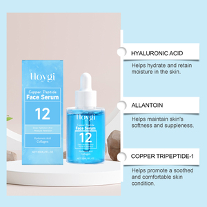 Suero Facial de Péptidos de Cobre Ghk-cu Azul, Marca Privada Original de Fábrica 2026, para el Rostro, Reduce Acné, Arrugas, Antienvejecimiento, Nutritivo - Product Image 4