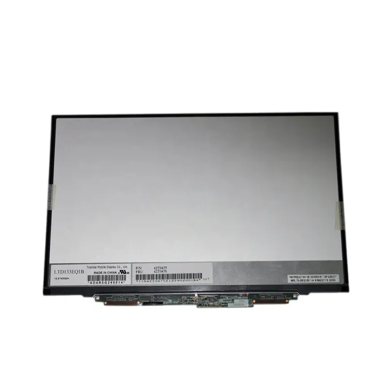 digunakan monitor lcd 13.3 " layar notebook LTD133EQ1B mengkilap layar lcd pengganti laptop 13.3 inch komputer bagian