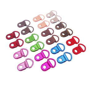 Sangle colorée crochet D-ring Rivet Corset botte-dentelle anneau Corset couture garniture en gros - Product Image 1