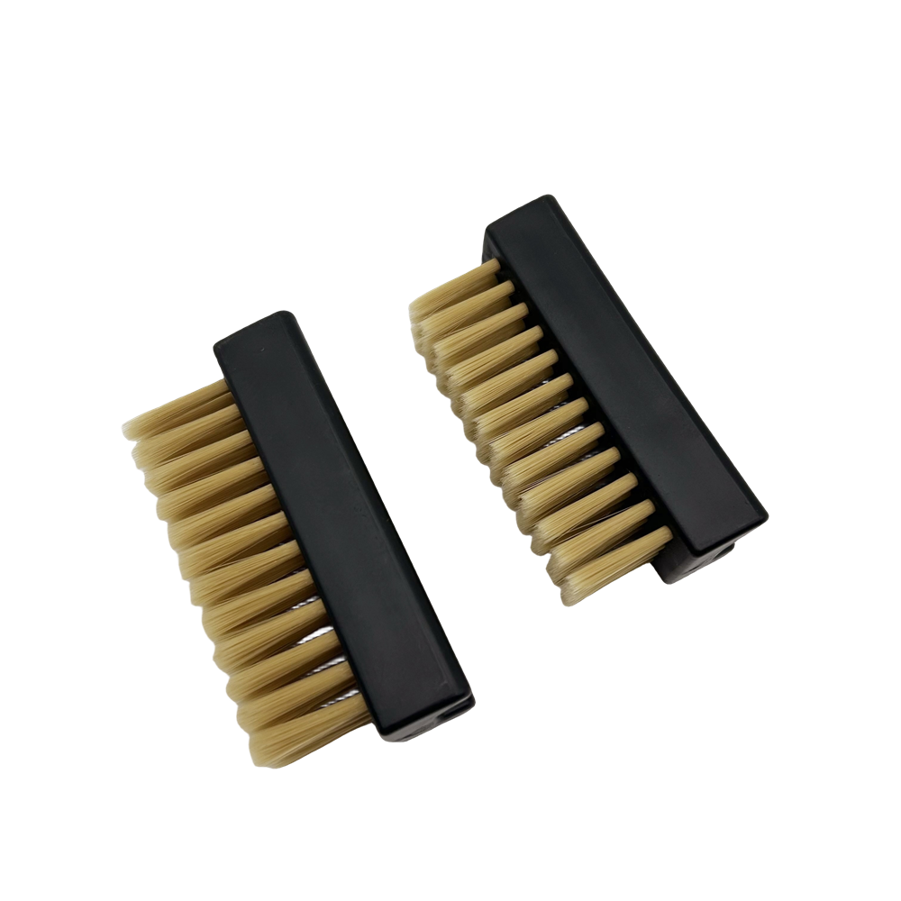 Offre Spéciale brosse de nettoyage en poils de sanglier doux manche en bois brosse de nettoyage de chaussures en plastique