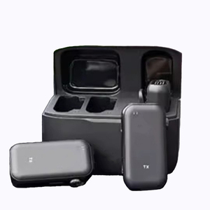 Hotsale M28 mini cho <span class=keywords><strong>Bluetooth</strong></span> Lavalier Microphone 10-15 giờ giảm tiếng ồn không dây cổ áo Mic cho giảng dạy trực tuyến - Product Image 2