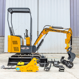 Hengwang 3 tấn 3.5ton nông nghiệp máy 2 tấn Mini Máy xúc Trung Quốc Thương hiệu máy xúc 1 tấn 1.5 tấn giá bán buôn - Product Image 1