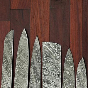 Juego de Cuchillos de Chef de Acero de Damasco Hechos a Mano de Alta Calidad al por Mayor - Product Image 5