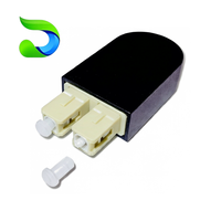 Adaptor Loopback Serat Optik SC/UPC Singlemode Multimode OM3 OM4 untuk Pengaturan Peralatan Jaringan, Debugging, dan Uji Loopback
