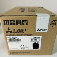 Controlador PLC Serie FX5U-32MT/ES FX5U, 16DI 16DO, Salida de Transistor, AC100-240V, Ethernet Integrado, RS485, Unidad Principal de Control Industrial