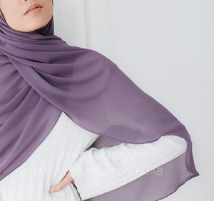 Wy Hijab Nhà Máy Bán Buôn Bộ Sưu Tập Mới Voan Hijab Khăn Phụ Nữ Hồi Giáo Voan Hijab - Product Image 3