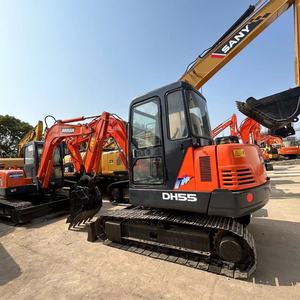 Mini pelle DOOSAN DH55 d'occasion de 5 tonnes en bon état Machines de construction pour pelleteuses Doosan d'occasion - Product Image 3