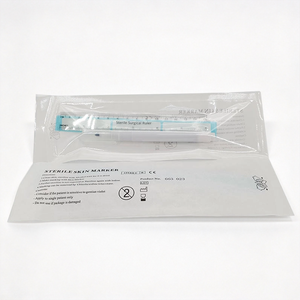 Sterile Skin Marker <b>Pen</b> with Ruler 0.5mm-1mm Permanent <b>Purple</b> Ink Single Color Medical Use Disposable - Product Image 5
