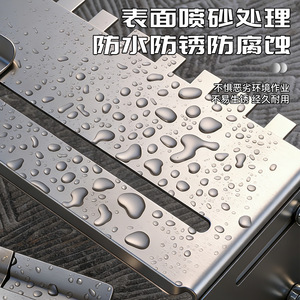 Grattoir à colle pour carrelage en acier inoxydable épaissi, télescopique et réglable, outil de raclage industriel, plusieurs spécifications - Product Image 5