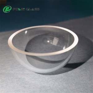 Lente de Cristal Óptico FELIX, Zafiro, CaF2, BK7, Sílice Fundida, Tipo Domo - Product Image 1