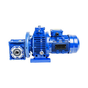 Industrial UDL 005 Stepless Speed Variator Motor with NMRV063 <b>Worm</b> Gearbox & 0.37KW 3 Phase Motor - Product Image 1