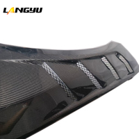 LANGyu 2021+ Accessoires de carrosserie automobile, ailes avant G82, style AE en fibre de carbone pré-imprégnée, ailes latérales pour BMW M4 G82, garde-boue