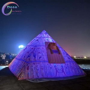 Modelo de Pirámide Inflable Gigante Personalizado, Gran <span class=keywords><strong>Edificio</strong></span> del Antiguo Egipto para Eventos al Aire Libre, Publicidad, Exhibición y Decoración - Product Image 3