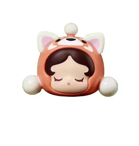 2024 new products POP MART panda sp partner series small doll genuine decoration gift ,resin figures,resin charms